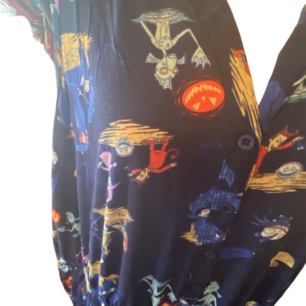 Torrid NWT  Disney nightmare before Christmas romper size 4x multi color - Picture 5 of 14